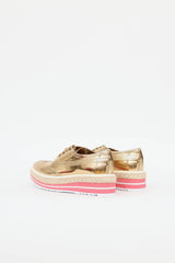 Prada 2011 Platform Brogue Oxford