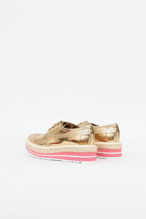 Prada 2011 Platform Brogue Oxford