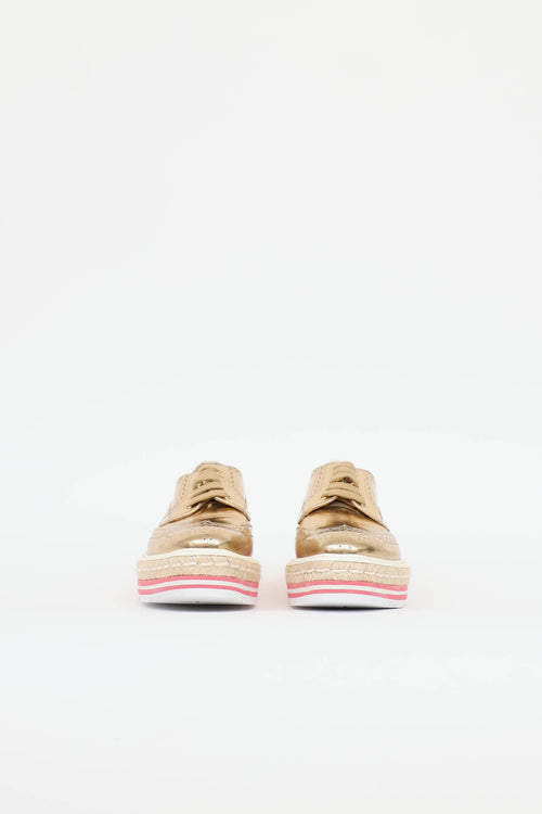 Prada 2011 Platform Brogue Oxford