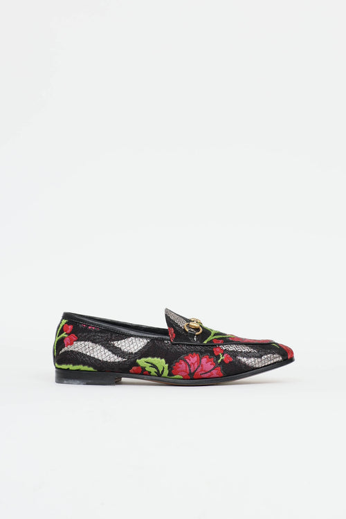 Gucci Floral Tapestry Brocade Loafer