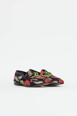 Gucci Floral Tapestry Brocade Loafer