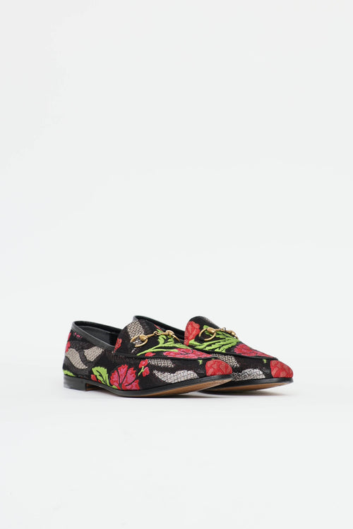Gucci Floral Tapestry Brocade Loafer