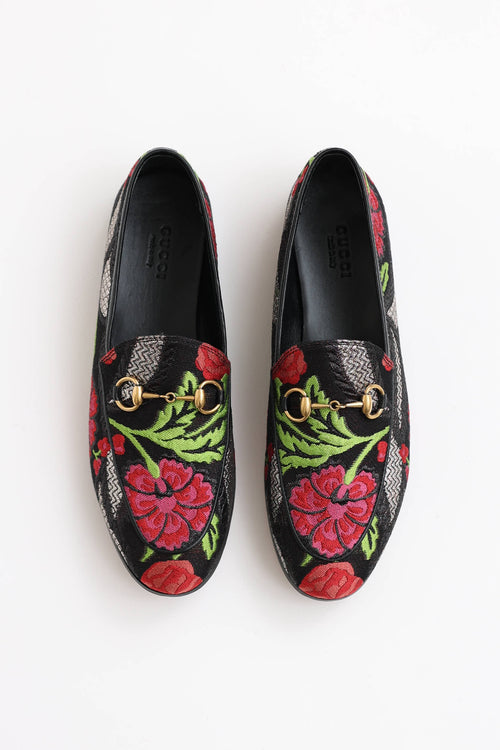 Gucci Floral Tapestry Brocade Loafer