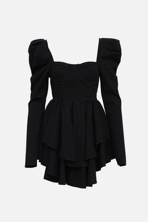 Selkie Corset Tiered Boleyn Dress