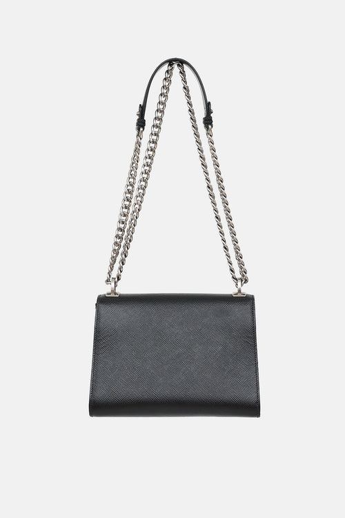 Prada Small Saffiano Monochrome Envelope Crossbody Bag