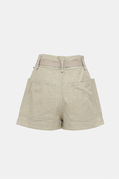 Belted Shorts