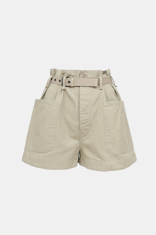 Belted Shorts