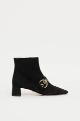 Prada Buckle Ankle Boot