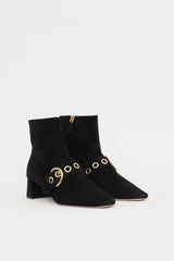 Prada Buckle Ankle Boot