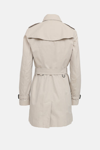 Burberry Sandringham Double Breasted Trench Coat