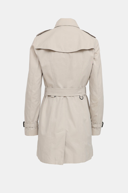 Burberry Sandringham Double Breasted Trench Coat