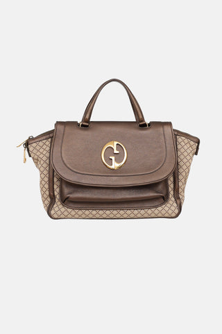 Gucci Medium 1973 Diamante Top Handle Bag