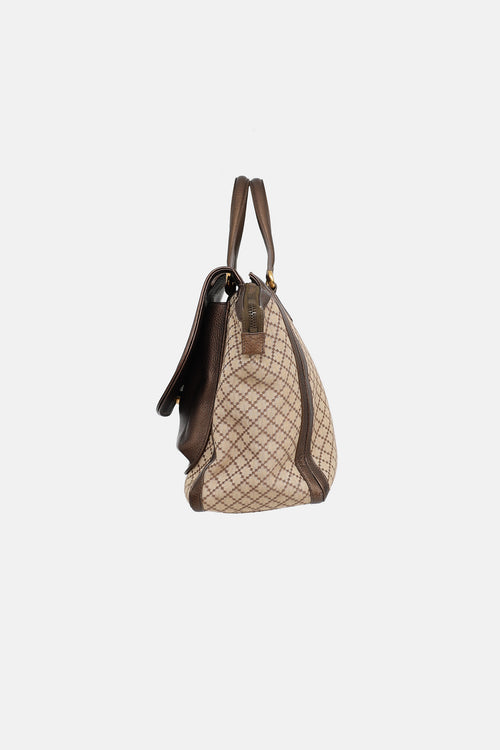 Gucci Medium 1973 Diamante Top Handle Bag