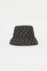Gucci Monogram Denim Bucket Hat