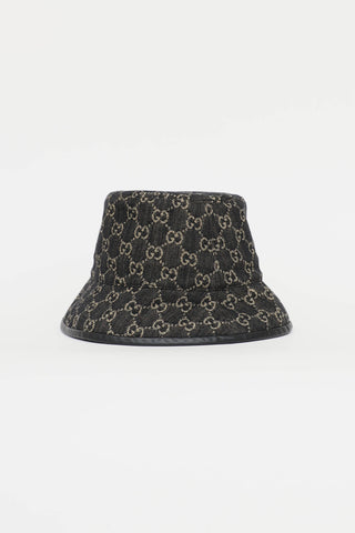 Gucci Monogram Denim Bucket Hat