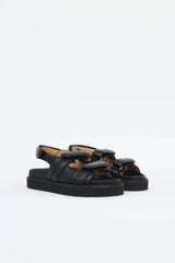 Isabel Marant Leather Puffy Sandal