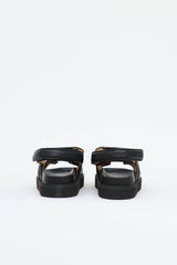 Isabel Marant Leather Puffy Sandal