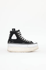 R13 Distressed Platform Sneaker