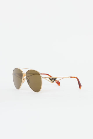 Prada SPR73Z Aviator Sunglasses