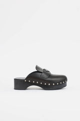 Prada Studded Leather Clog