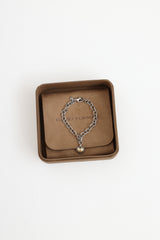 David Yurman 18K Yellow Gold & Sterling Silver Heart Cookie Bracelet