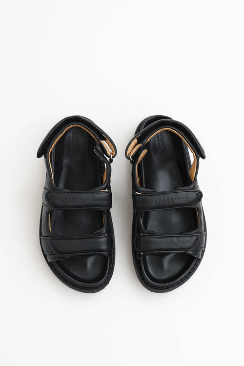 Isabel Marant Leather Puffy Sandal