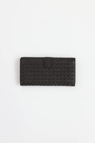 Bottega Veneta Intrecciato Long Wallet