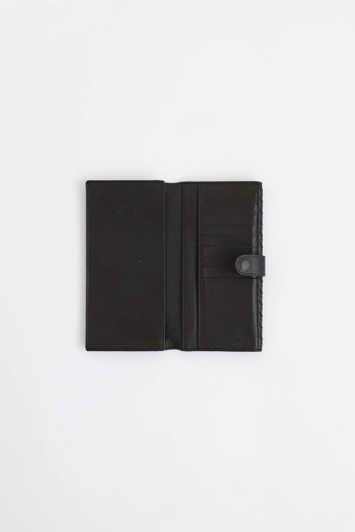 Bottega Veneta Intrecciato Long Wallet