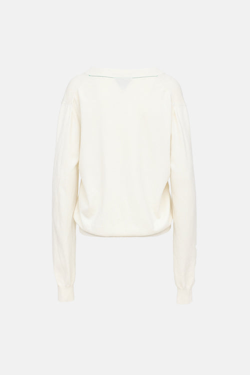 Bottega Veneta Wool V-Neck Sweater