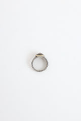 David Yurman Sterling Silver & 18K Yellow Gold Petite Albion Ring