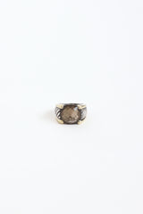 David Yurman Sterling Silver & 18K Yellow Gold Sculpted Cable Ring
