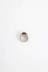 David Yurman Sterling Silver & 18K Yellow Gold Sculpted Cable Ring