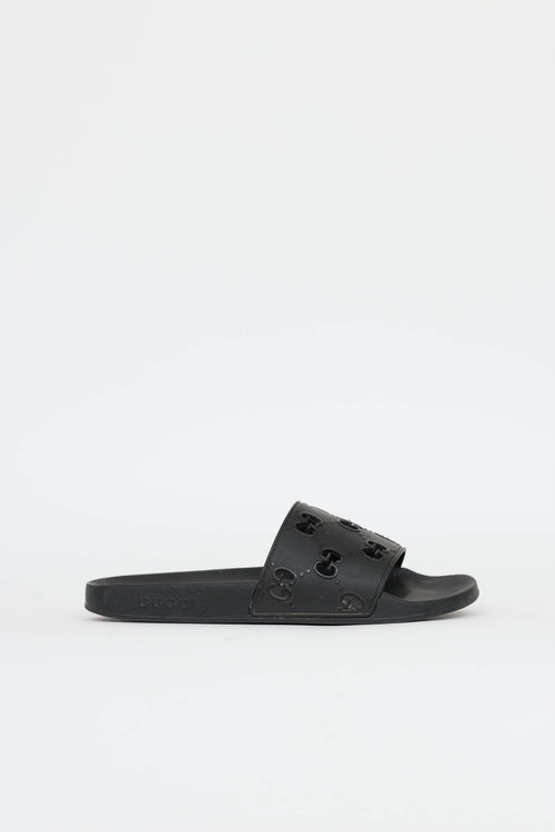 Gucci Perforated GG Slides