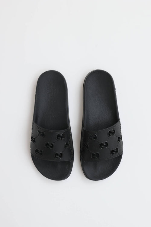 Gucci Perforated GG Slides