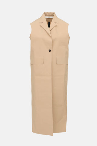 Kassl Sleeveless Trench Coat