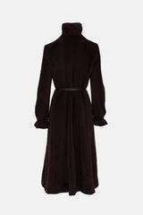 Max Mara Ruffle Wool Coat