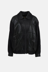 Bally Leather Bomber Jacket