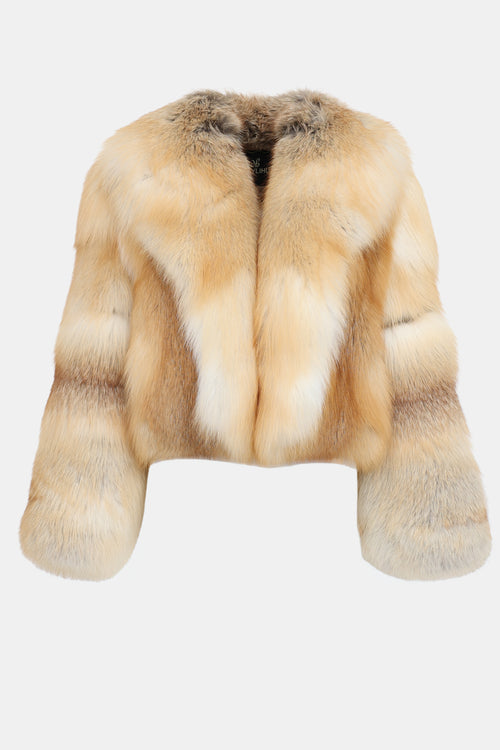 VSP Archive Cropped Fur Coat