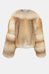 VSP Archive Cropped Fur Coat