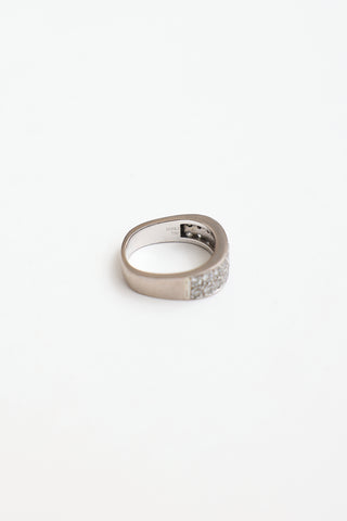 Birks 18K White Gold & Diamond Ring