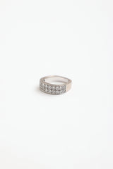 Birks 18K White Gold & Diamond Ring