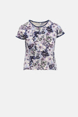 Blumarine Floral Knit Two Piece Set
