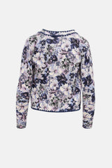 Blumarine Floral Knit Two Piece Set