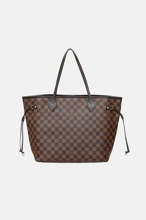Louis Vuitton Damier Ebene Neverfull MM  Bag