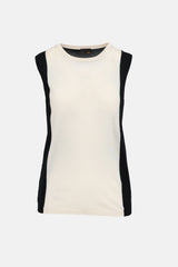 Fendi C. 2000s Panel Knit Top