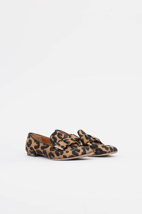 Louis Vuitton Printed Bow Loafer