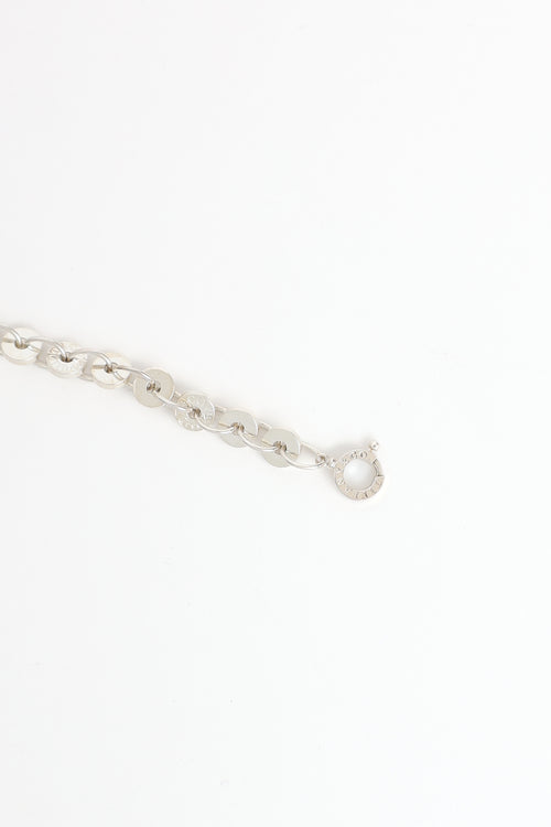 Tiffany & Co. Sterling Silver Circle Link Bracelet