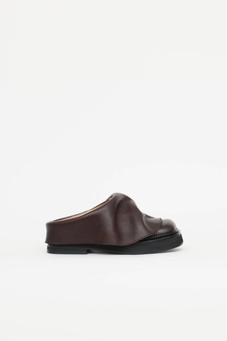 The Attico Mini Robin Sabot Mule