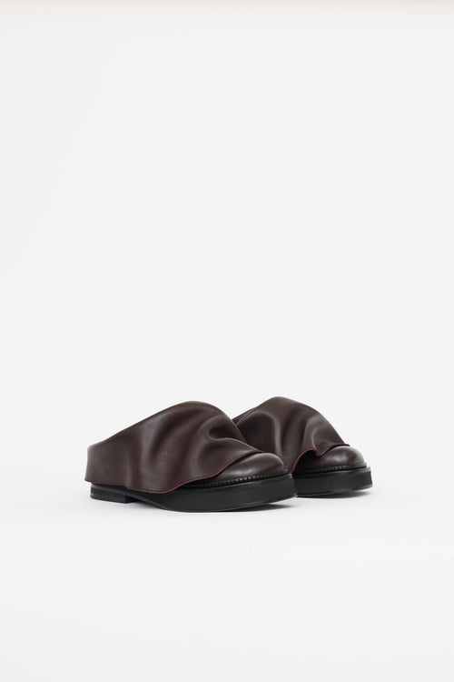 The Attico Mini Robin Sabot Mule