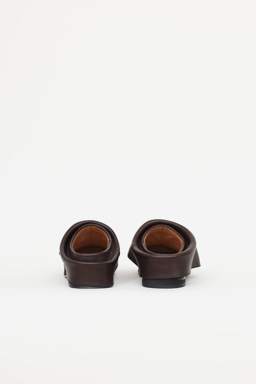 The Attico Mini Robin Sabot Mule